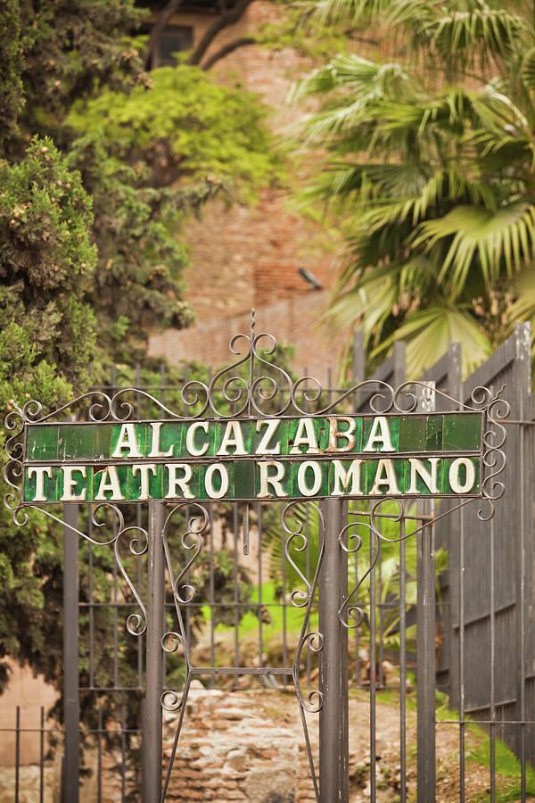 Entrance Of A Roman Theatre, Alcazaba Photograph by Panoramic Images
