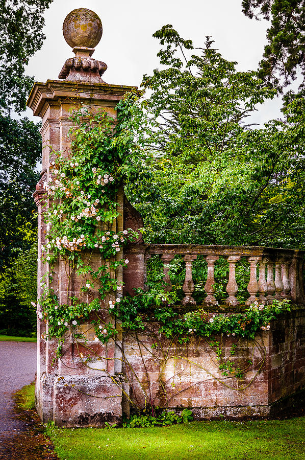 Entrance Pillar Photograph by Mark Llewellyn