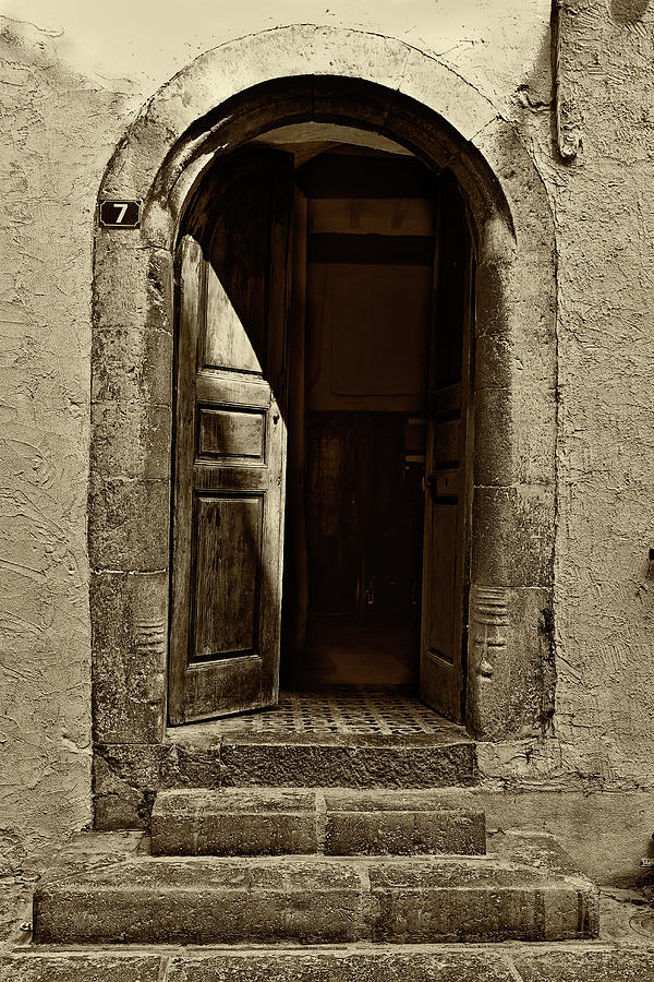 Architecture Photograph - Entrance by Roberto Pagani