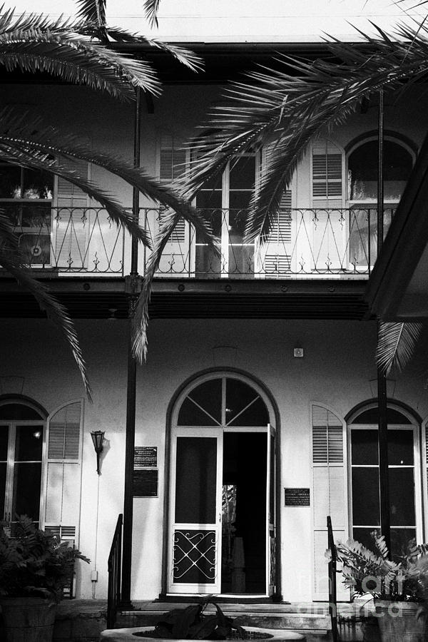 Entrance To Ernest Hemingways House Key West Florida Usa Photograph By Joe Fox Pixels 5502