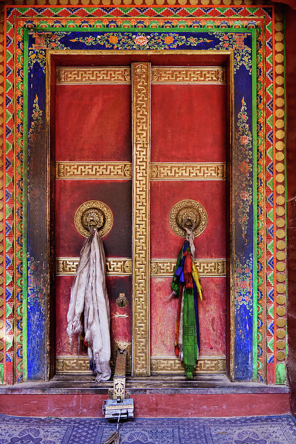 Entrance To Lamayuru Monastery Photograph by Jeremy Woodhouse