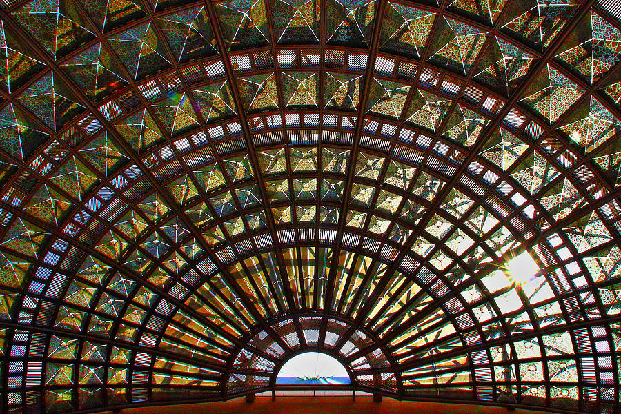 Entrance to Los Angeles Union Station Photograph by Richard Cheski