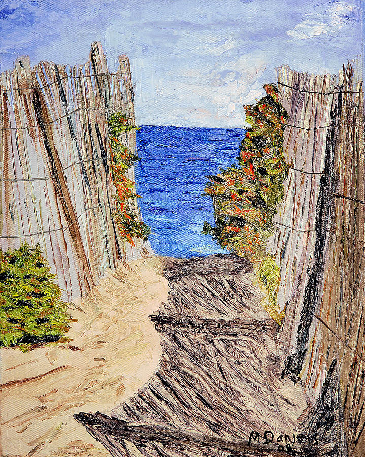 Entrance to Summer Painting by Michael Daniels