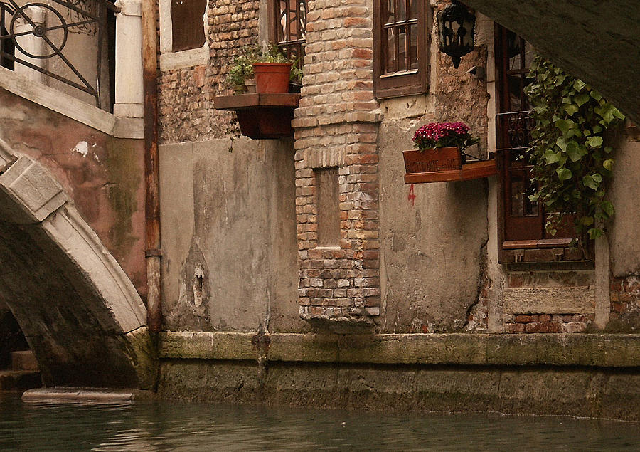 Architecture Photograph - Entrance To Venetian Ristorante by Jay Avila