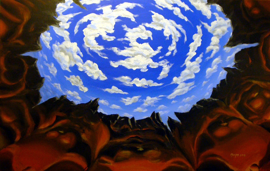Sky Painting - Entropy by Michael Ivy