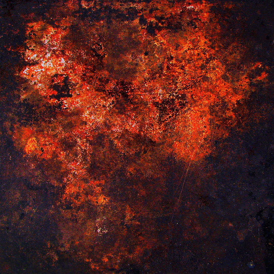 Entropy Rust  Digital Art by Stephanie Grant