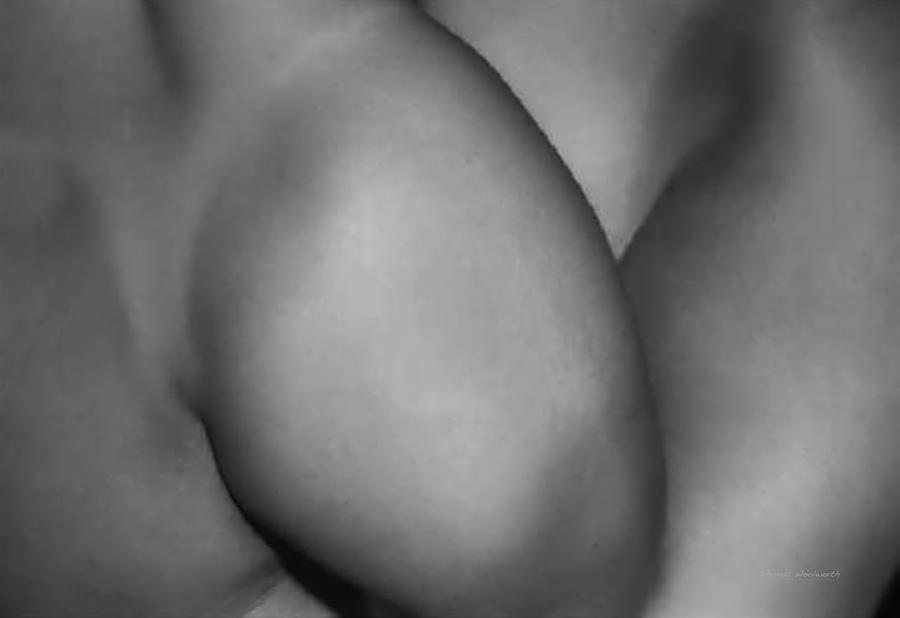 Entwined Abstract Erotica BW Photograph by Thomas Woolworth