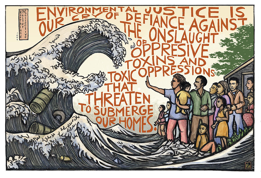 Environmental Justice Mixed Media - Environmental Justice by Ricardo Levins Morales