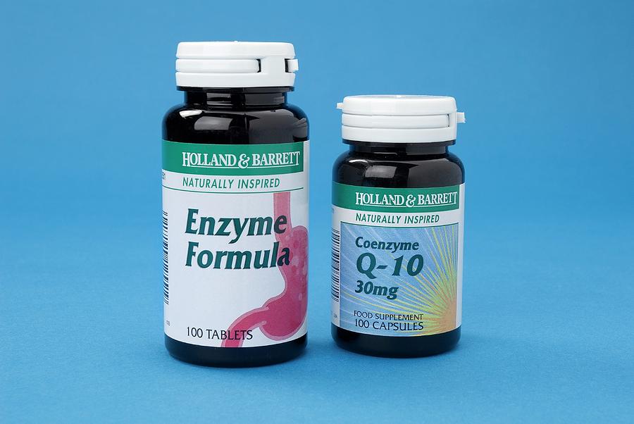 Still Life Photograph - Enzyme Food Supplements by Trevor Clifford Photography