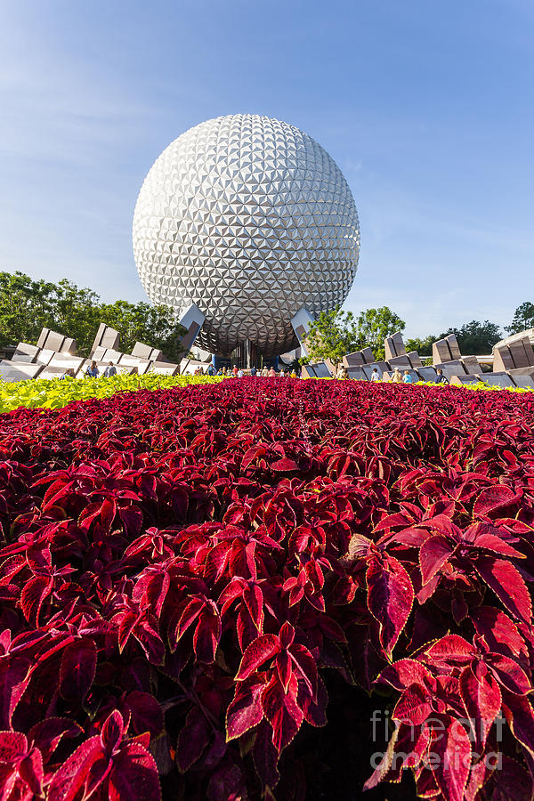 Epcot Spaceship Earth Photograph by Andy Myatt