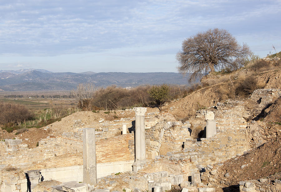 Ephesus Ruins Photograph by Ramunas Bruzas