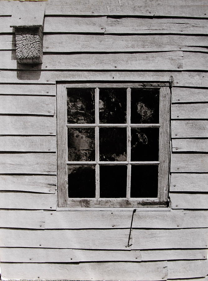 Ephrata Cloisters Window Photograph by Jacqueline M Lewis