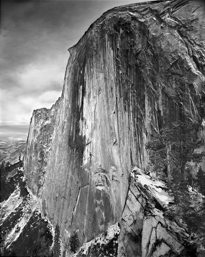 406716 Epic BW Half Dome 1967 Photograph by Ed  Cooper Photography
