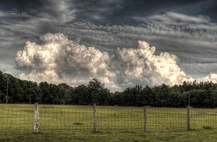 Nature Photograph - Epic Clouds by David Paul Murray