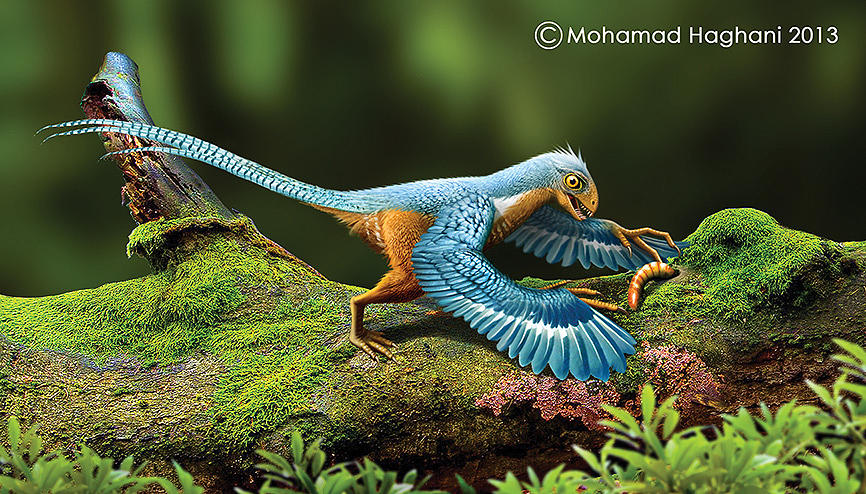 Deinocheirus Painting by Mohamad Haghani - Pixels