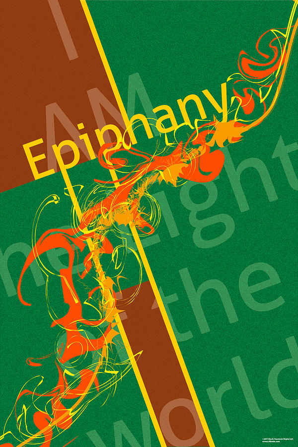 Epiphany Light Digital Art by Chuck Mountain
