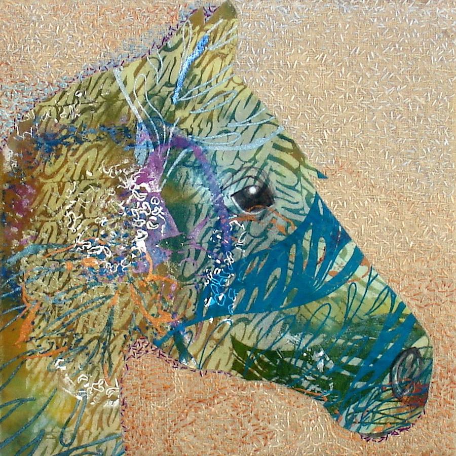 Horse Painting - Equine Spirit by Sue Cleveland