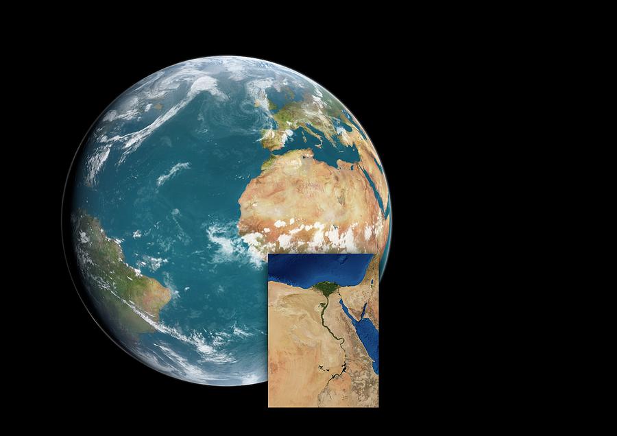 Eratosthenes' Experiment Photograph by Jose Antonio Penas/science Photo ...