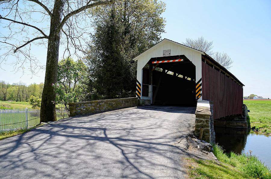 Erbs Covered Bridge Photograph by Dave Sandt Erbs Covered Bridge Photograph by Dave Sandt