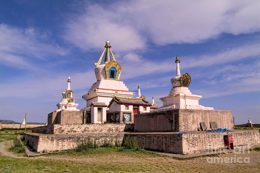 Erdene Zuu Monastery, Mongolia Photograph by Bill Bachmann | Fine Art ...