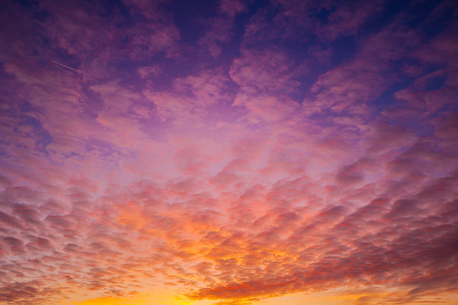 Erding´s Sunset Photograph by Elzauer