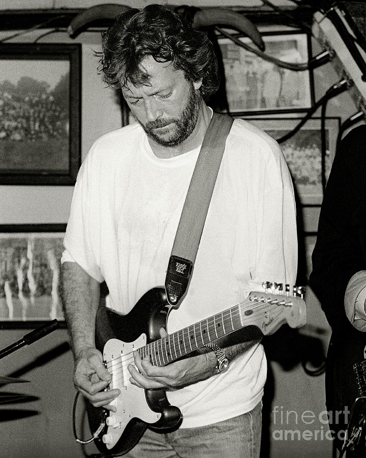 Eric Clapton 1988 Photograph