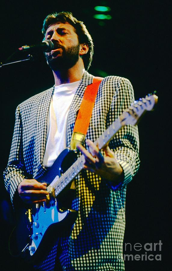 Eric Clapton Photograph - Eric Clapton A1 by David Plastik