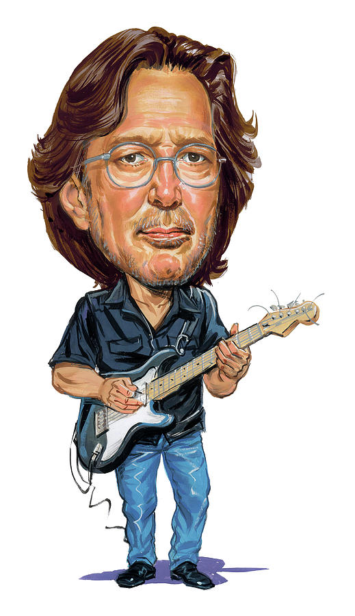 Eric Clapton Painting by Art - Pixels Merch