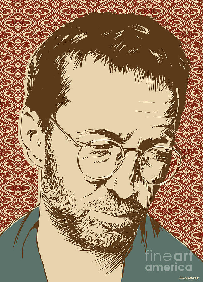 Portrait Digital Art - Eric Clapton by Jim Zahniser