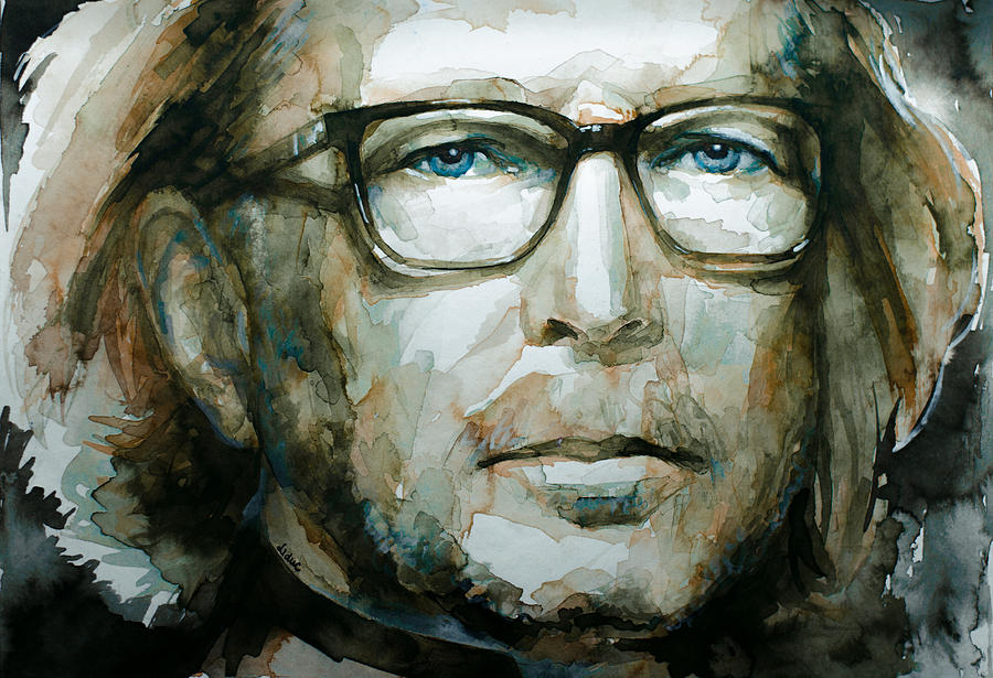 Eric Clapton Painting - Eric Clapton watercolor by Laur Iduc