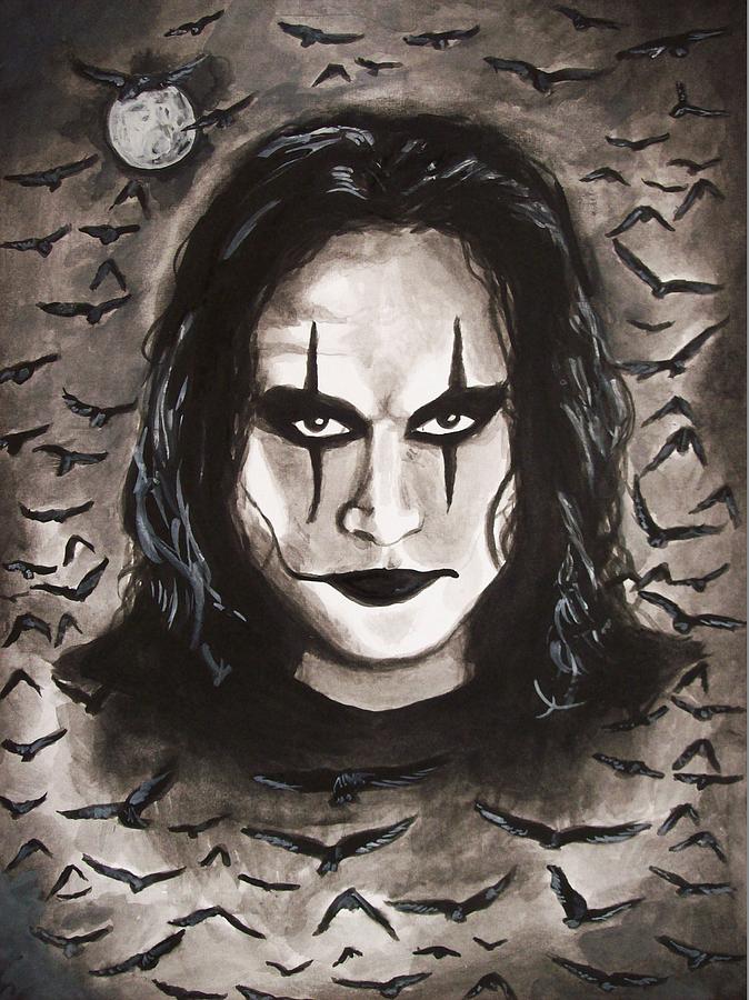 Eric Draven The Crow Painting By Amber Stanford