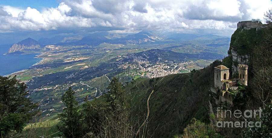 Erice in Sicily by Mary Attard Erice in Sicily by Mary Attard