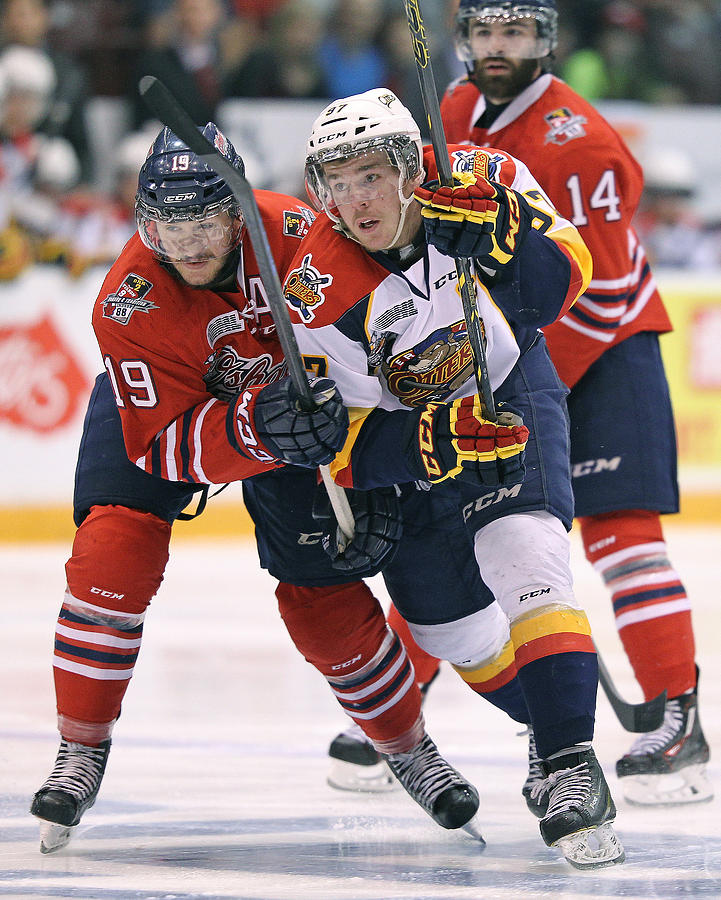 Erie Otters v Oshawa Generals - Game Two Photograph by Claus Andersen