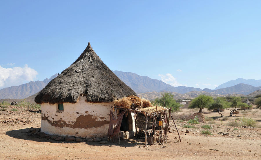 Eritrea, Traditional African Hut Photograph by Muendo