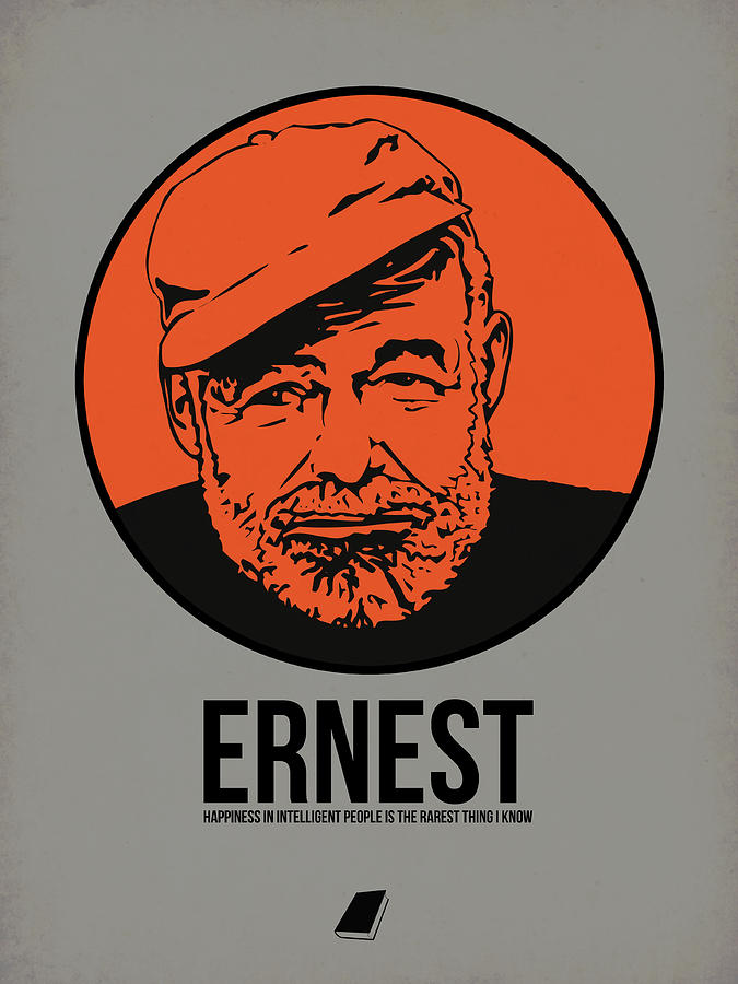 Actor Digital Art - Ernest Poster 1 by Naxart Studio