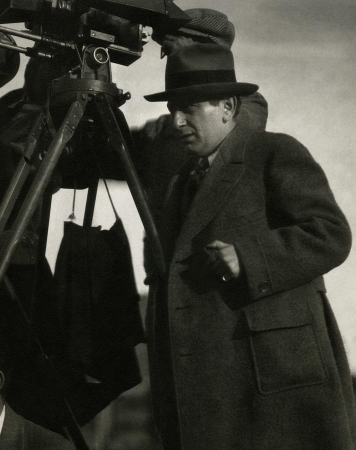 Ernst Lubitsch With A Camera Photograph by Edward Steichen