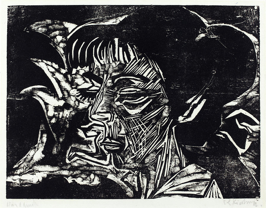 Ernst Ludwig Kirchner, Fanny Wocke, German Drawing by Quint Lox - Fine ...