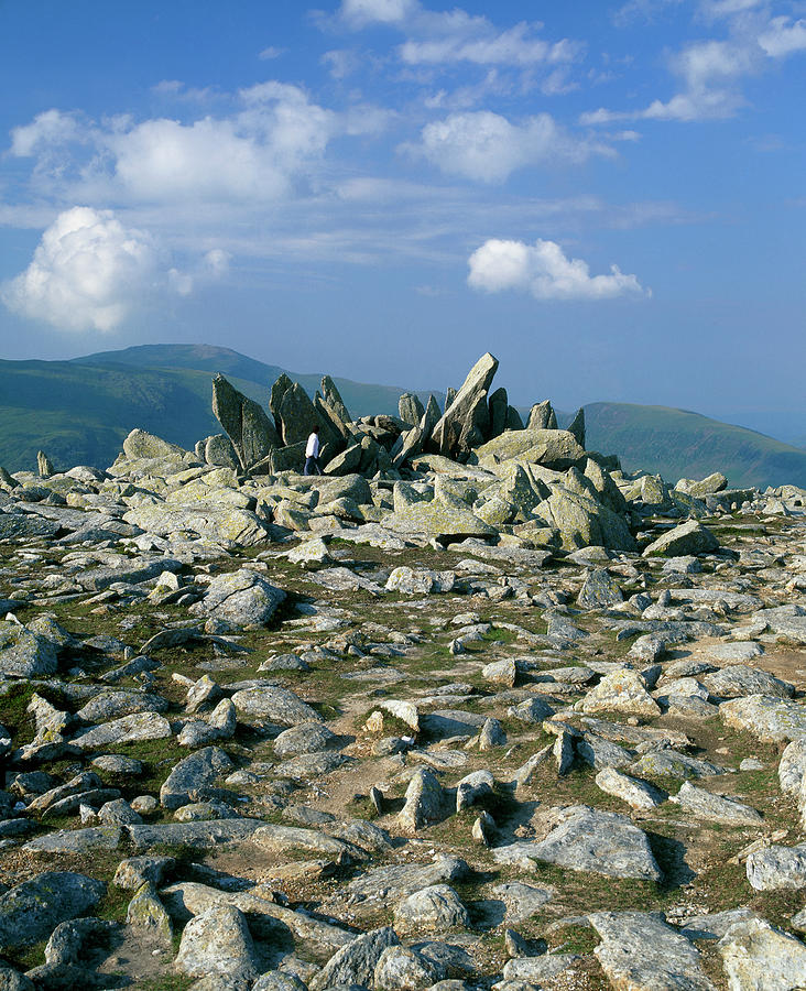 Eroded Rhyolitic Formation On A Mountain Top Photograph by Martin Bond/science Photo Library