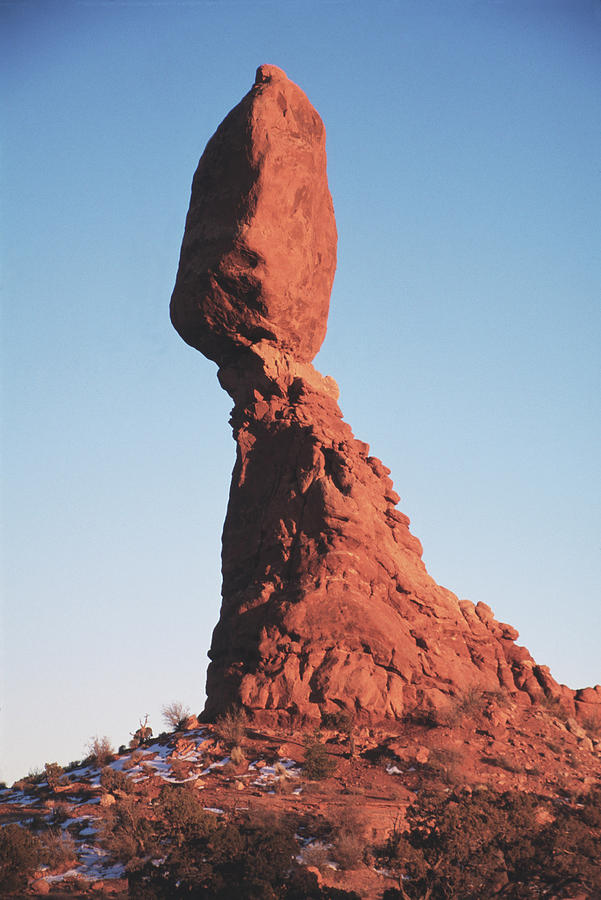 Eroded Rock Pillar Photograph by Tony Craddock/science Photo Library