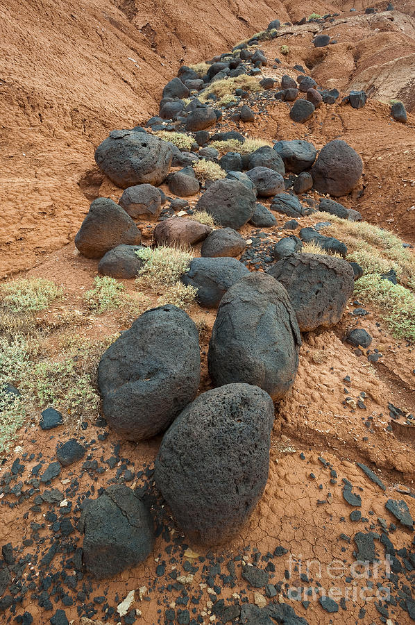 Eroded Rocks Photograph by John Shaw