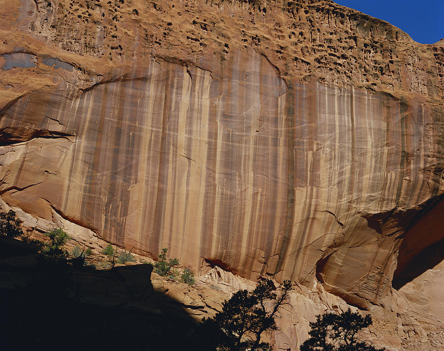 Eroding Sandstone Cliff Photograph by Charlie Ott