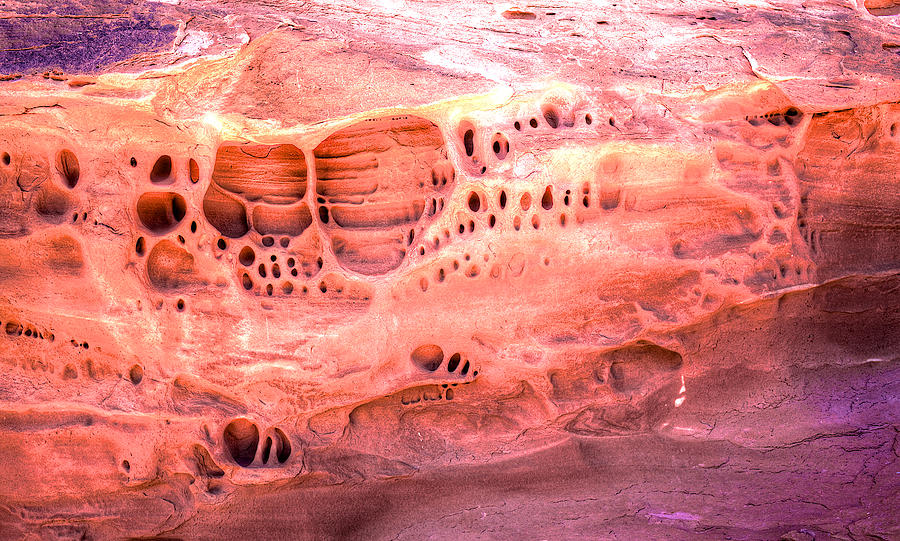 Desert Photograph - Erosion by William Wetmore