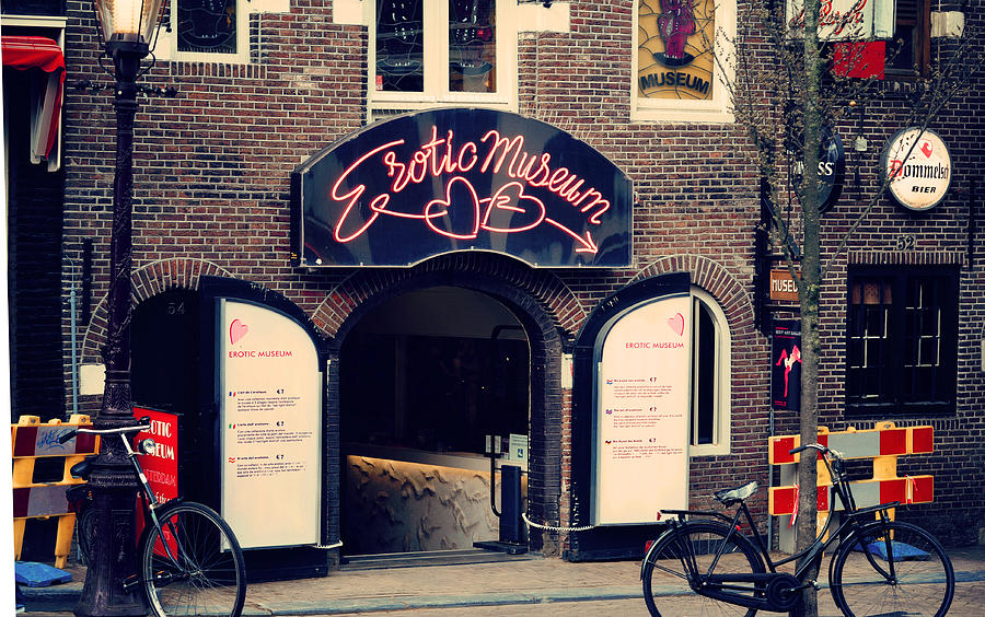 Erotic Museum. Amsterdam Photograph by Jenny Rainbow