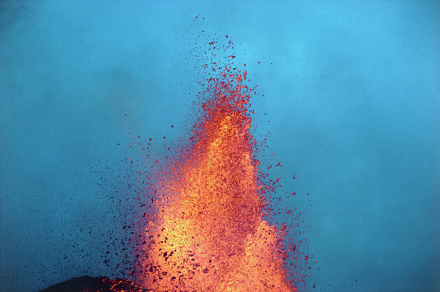 Eruption Of Krafla Volcano Photograph by Matthew Shipp/science Photo Library.