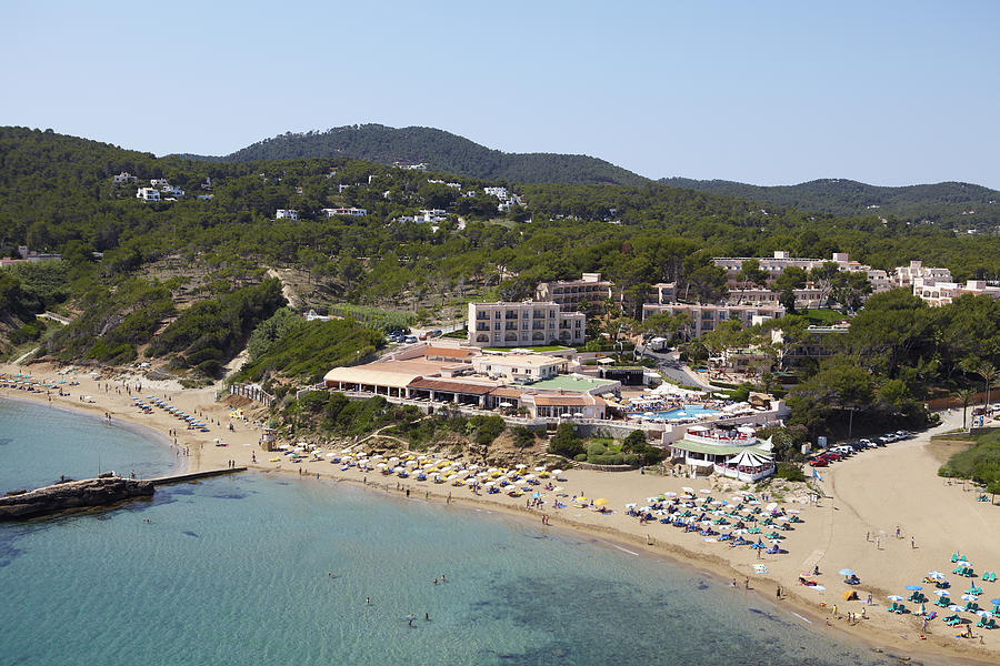 Es Figueral Beach And The Invisa Hotels Photograph by Xavier Durán ...