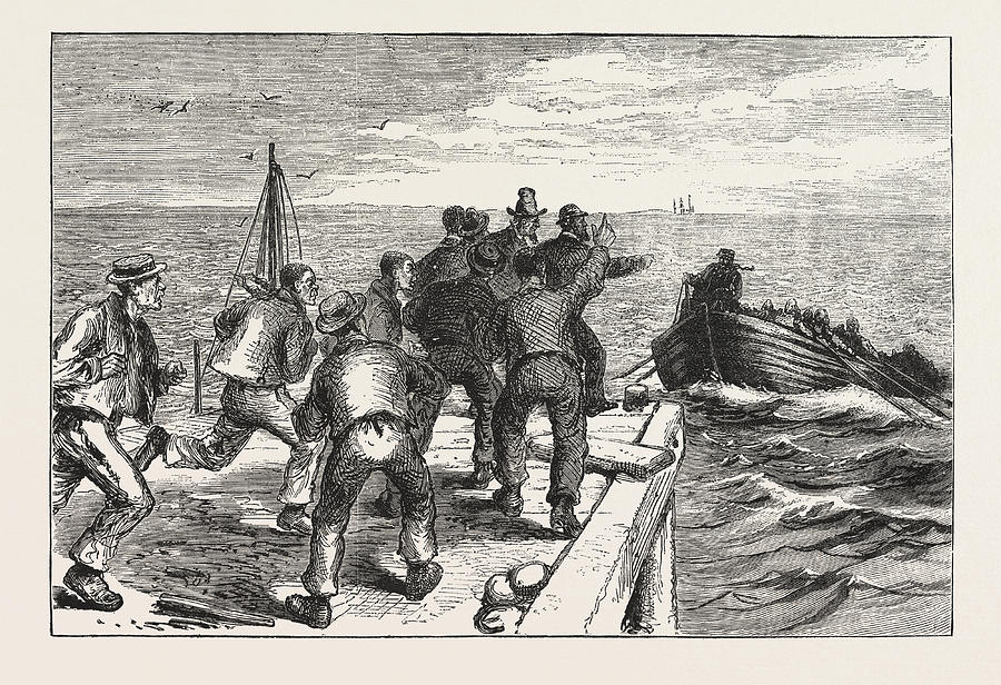 Escape Of Fenian Convicts From Fremantle Drawing by Australian School ...