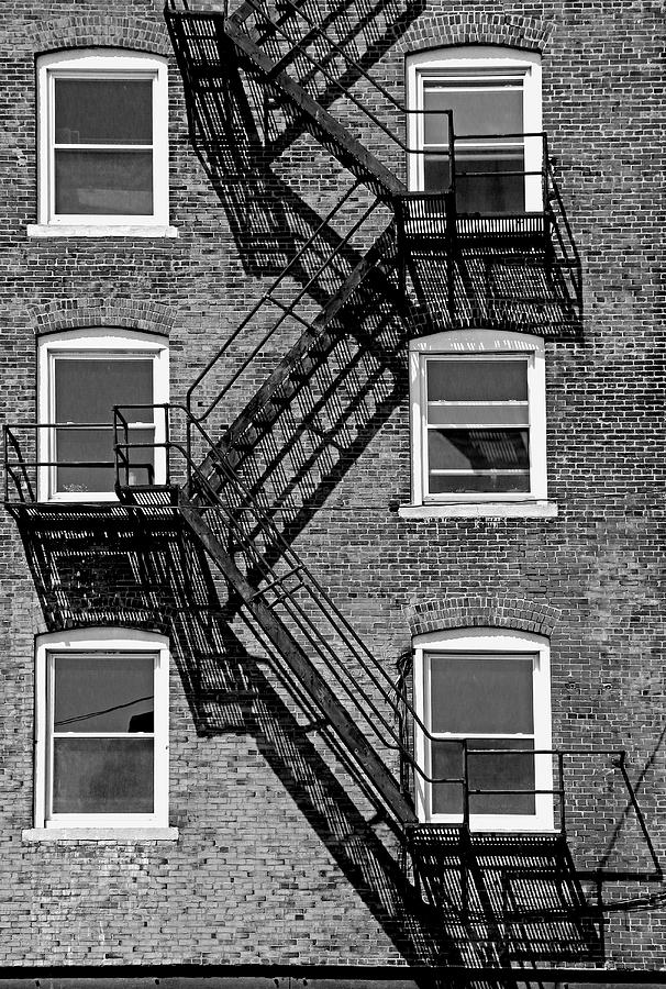 Black And White Photograph - Escape Route by Christopher McKenzie