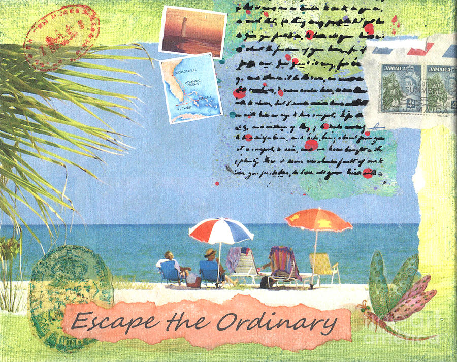 Escape the Ordinary Painting by Audrey Peaty