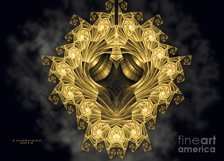 Escher Fractal Design Digital Art by Melissa Messick