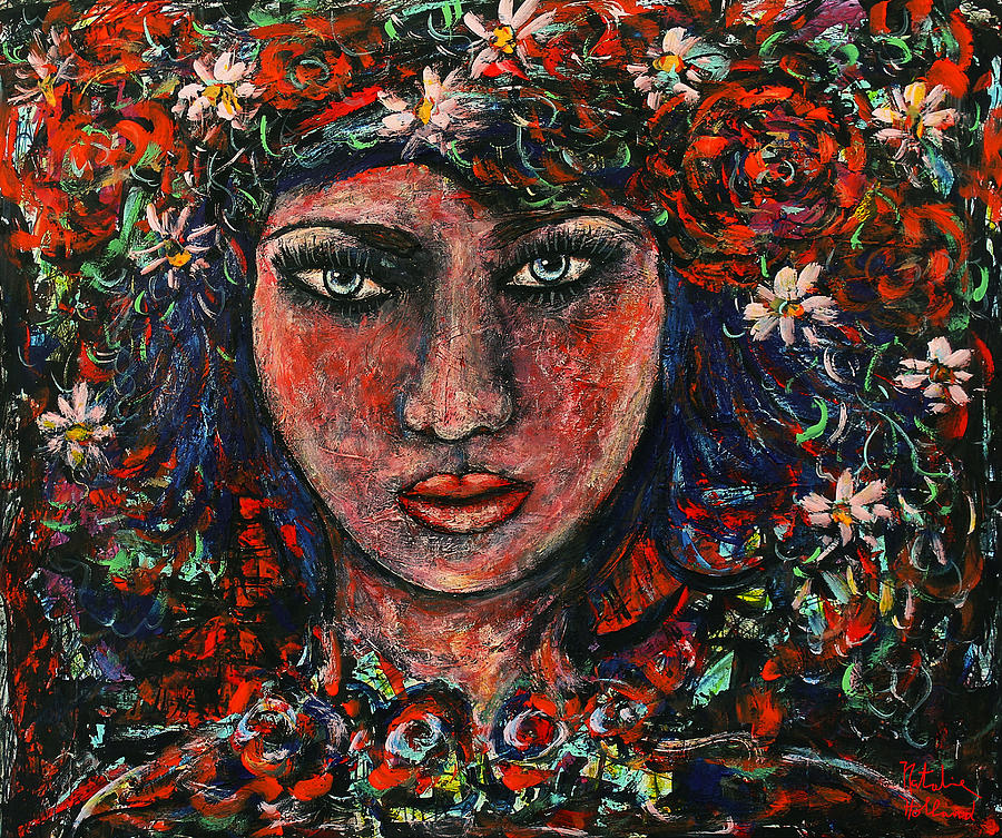 Esmeralda Painting by Natalie Holland